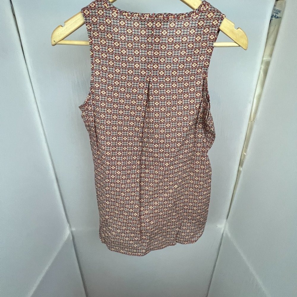 The North Face Sleeveless Top Ditzy Florals SZ‎ XS Hike Camping Outdoor Gorpcore - Picture 5 of 7